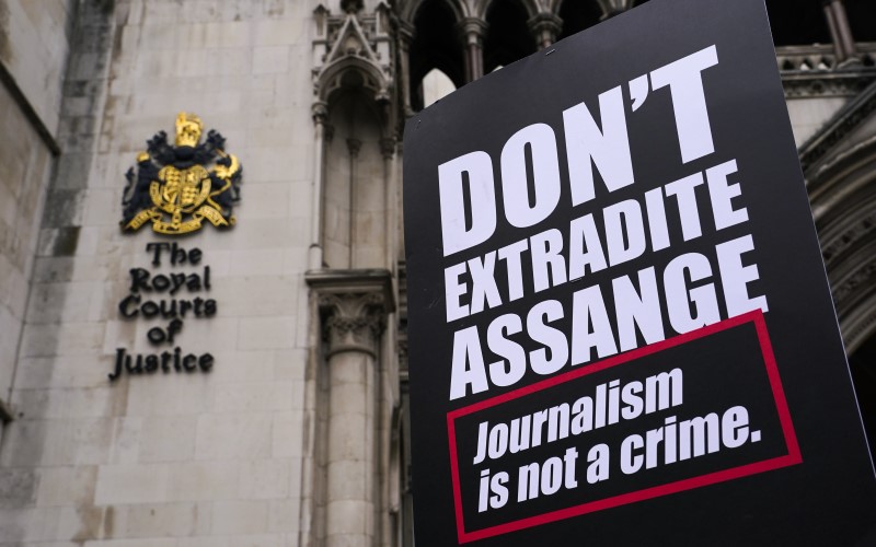 Assange extradition would have 'dangerous implications' for journalism