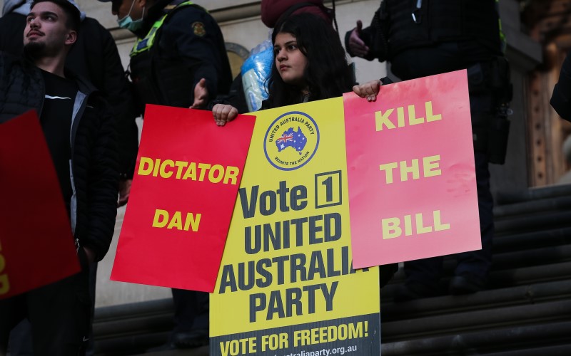 United Australia Party is invoking freedom to win votes. So is the prime minister