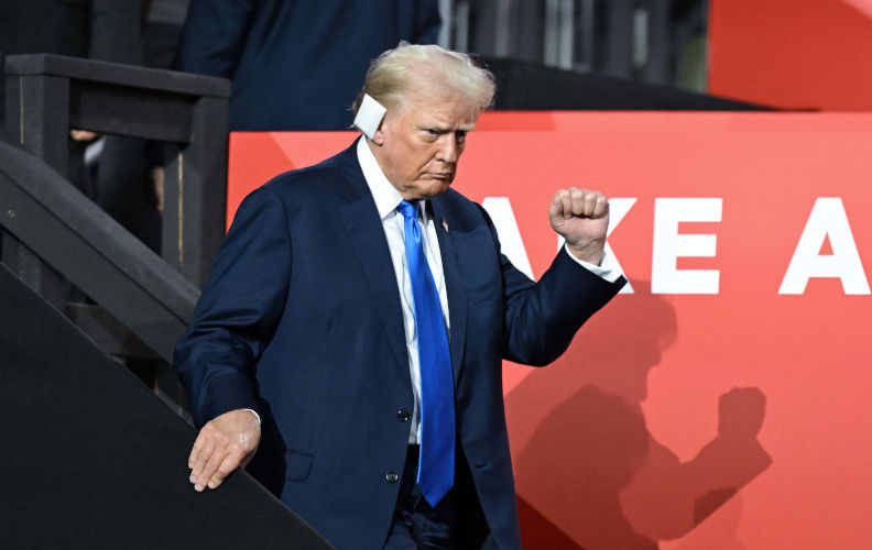 Martyrdom transforms Trump