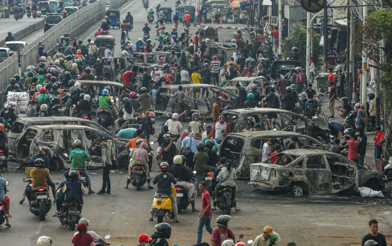 What’s behind the rioting in Indonesia? And will the much-loathed political elite back down?