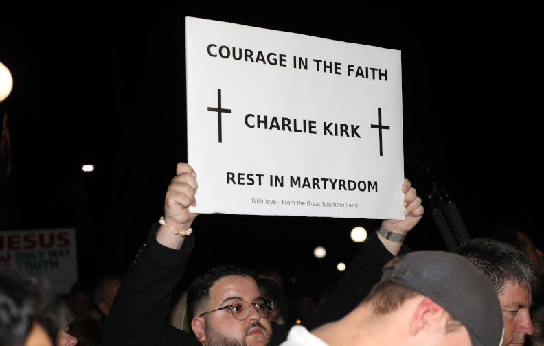 The martyrdom of Charlie Kirk