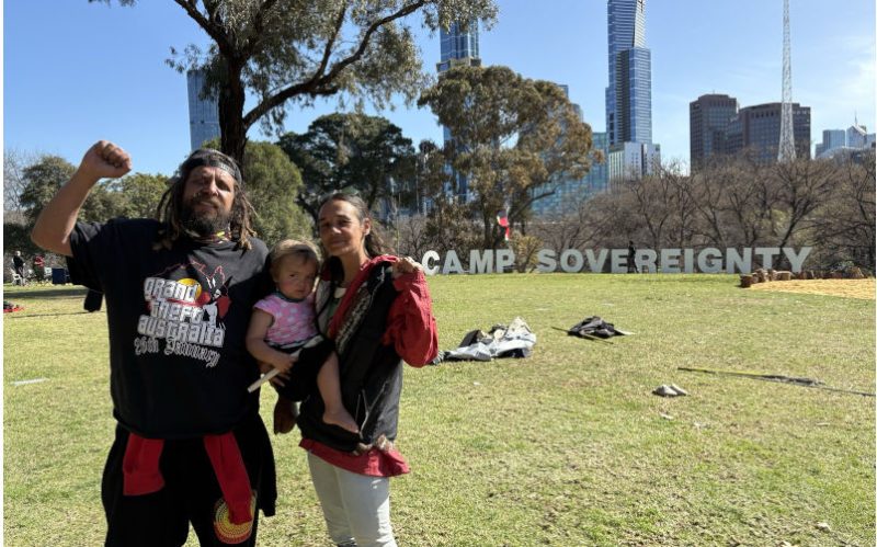 The desecration of Camp Sovereignty has not been reflected in the criminal charges