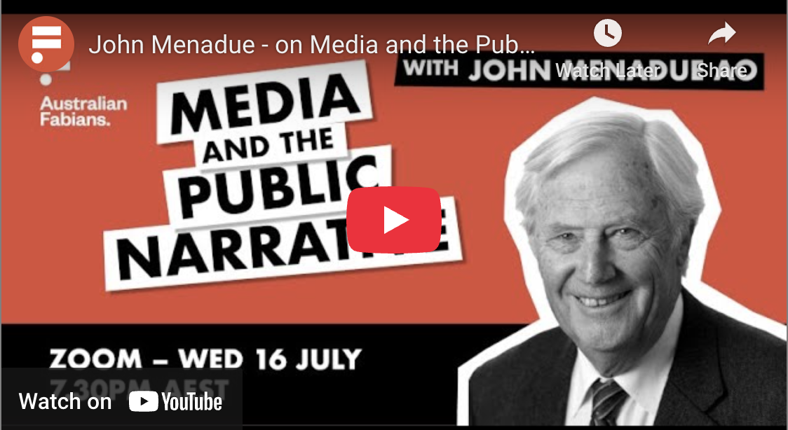 Menadue on the dulling of the Australian conscience