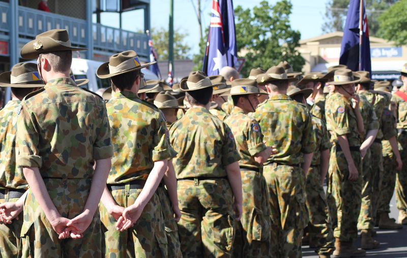 The khaki election this ANZAC Day