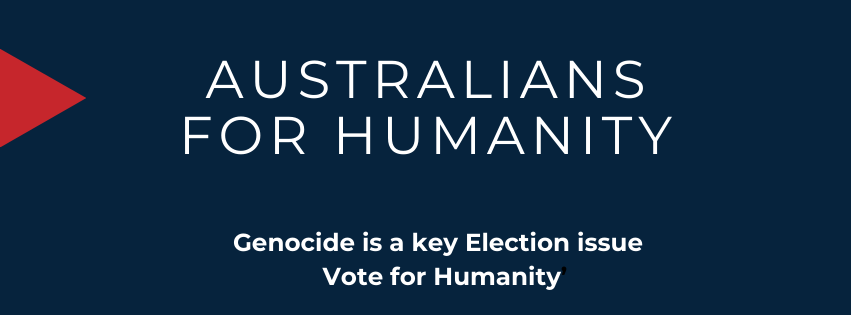 Australians for Humanity pushes for votes against Israeli genocide