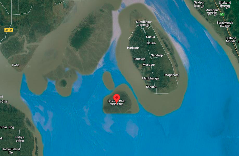 How many refugees will drown at Bhasan Char in Bangladesh?