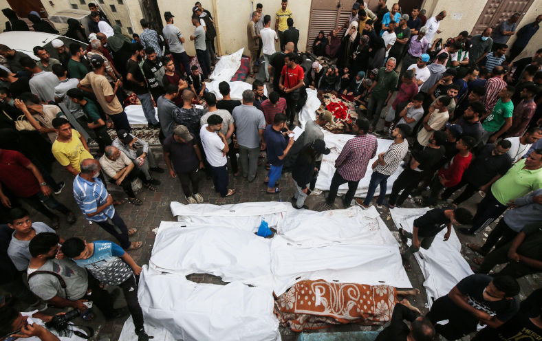 Four rescued Israels equals over two hundred dead Palestinians whilst we continue to support a rogue state