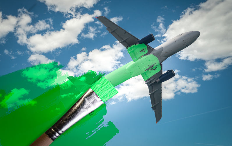 Exposing the layers of aviation industry greenwash