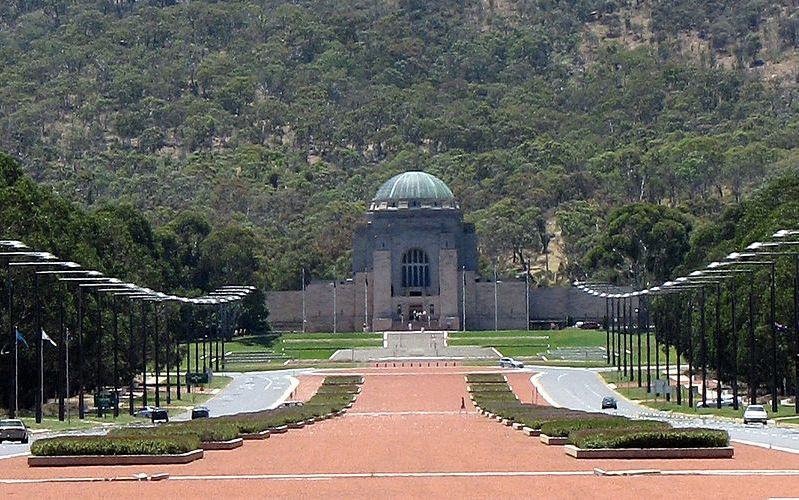 The War Memorial is again running away from the Frontier Wars
