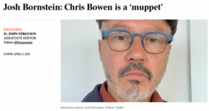 Chris Bowen a muppet