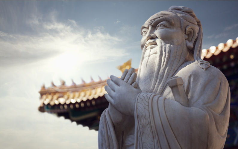 When Confucius meets Machiavelli