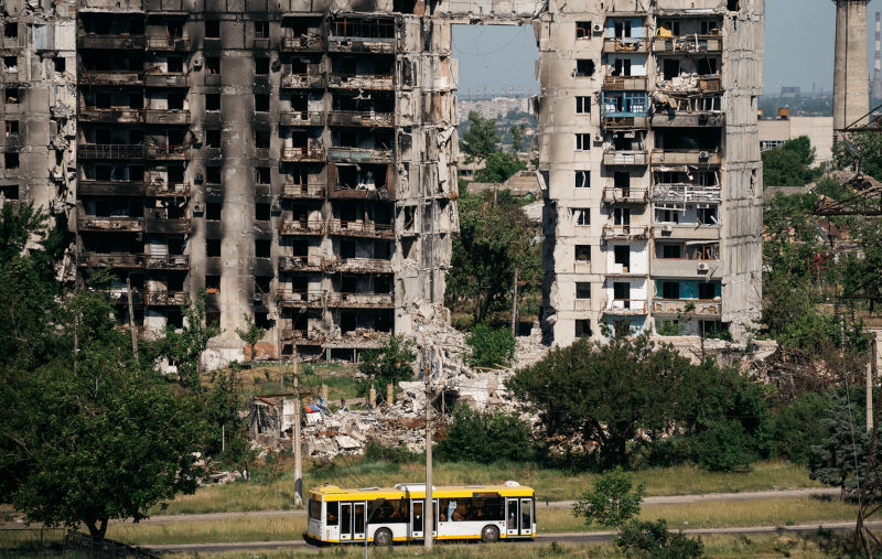Mariupol: the battle-scarred city