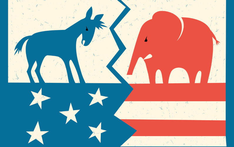 War parties, the peace candidate, and the US election