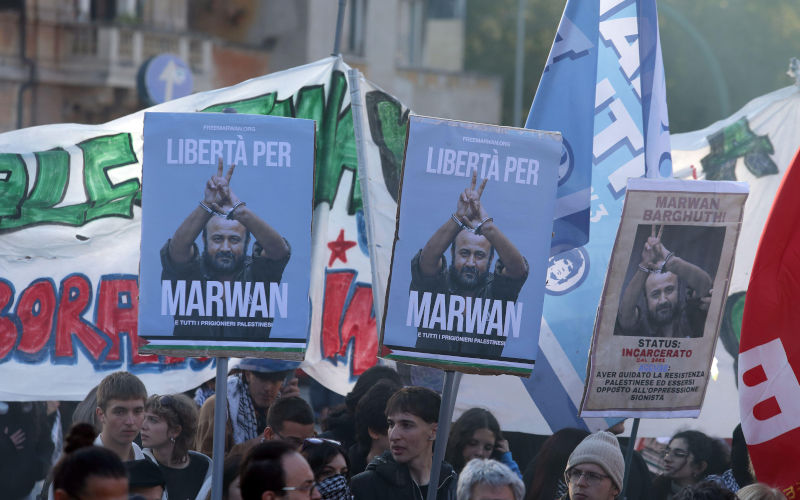 Global campaign amplifies call for the release of jailed Palestinian leader Barghouti