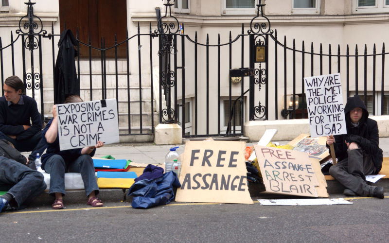 Due process in law a deceitful farce: ask Julian Assange