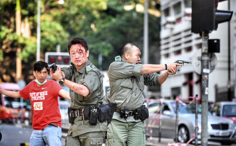 The revolution industry and how the Hong Kong police were targeted