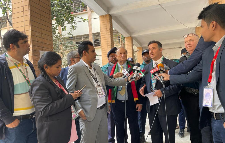 Bangladesh national poll conducted with credibility ends peacefully