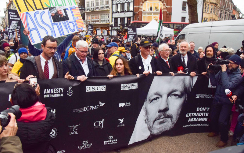 The persecution of Julian Assange