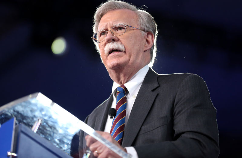 John Bolton admits he helped plan coups