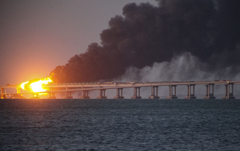 Terror on Crimea Bridge and Russia unleashing shock’n awe