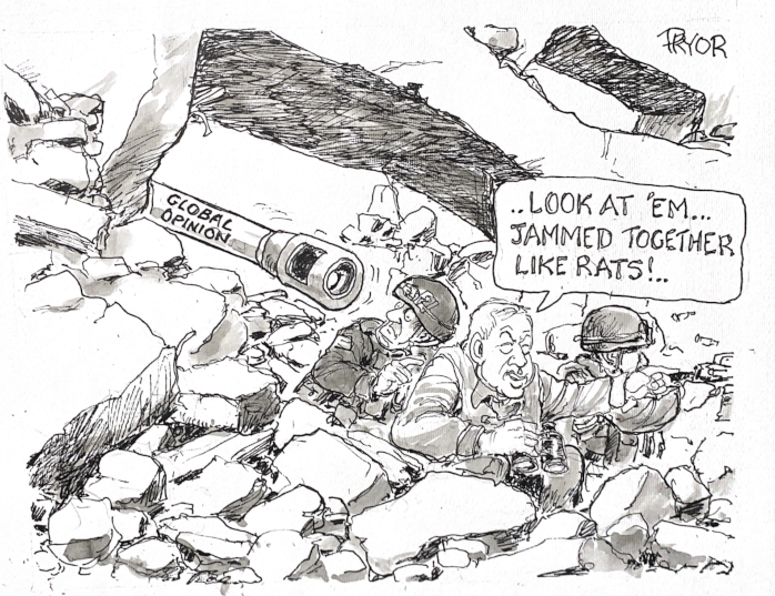 Look at them jammed together