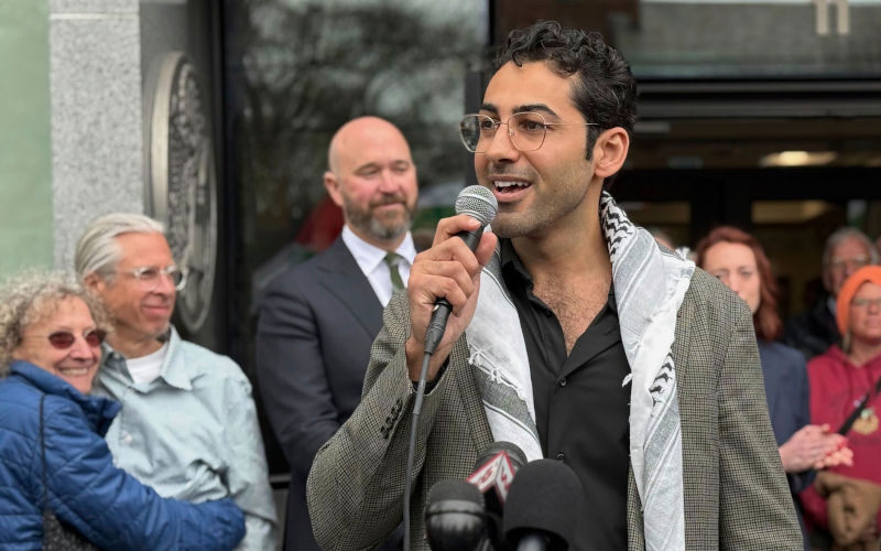 'I am not afraid of you,' freed Mohsen Mahdawi tells Donald Trump