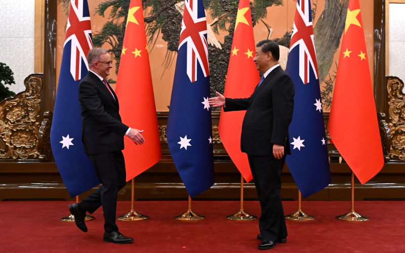 Xi meets with Albanese in Beijing, calling PM visit ‘opening future’