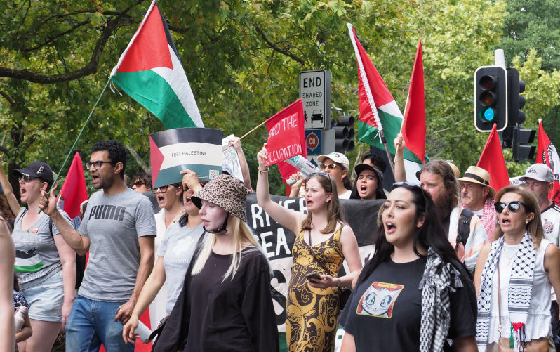 Australian society and the conflict for Palestine