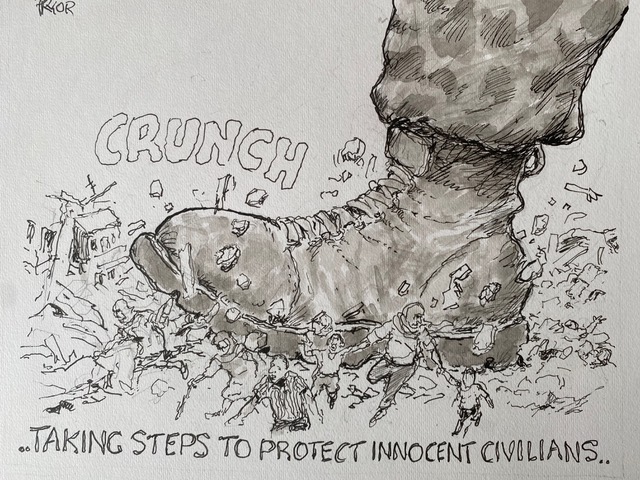 Taking steps to protect innocent civilians