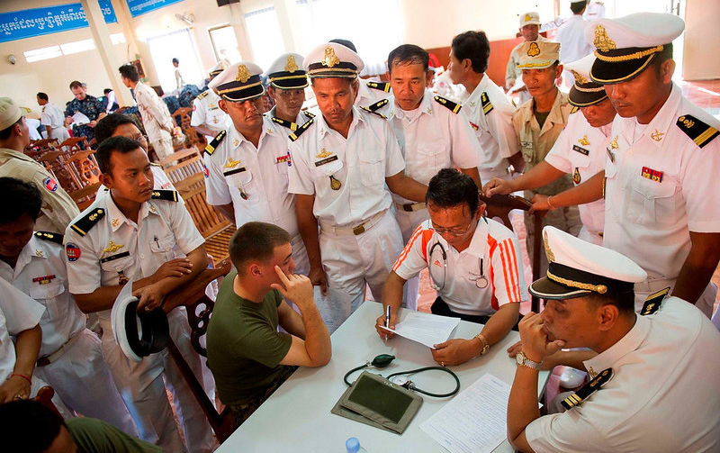 US hysterics over a Cambodian naval pier