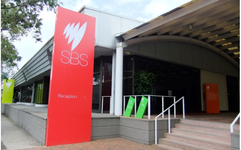 SBS television and 'distressing material'