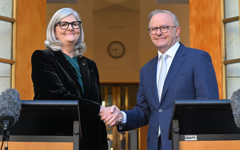 Appointment of Samantha Mostyn as Governor-General