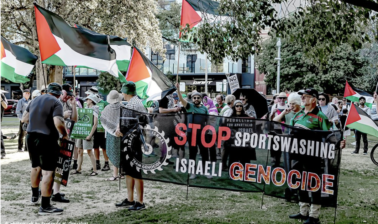 Palestine protests in Australia shunned by media, but carry on