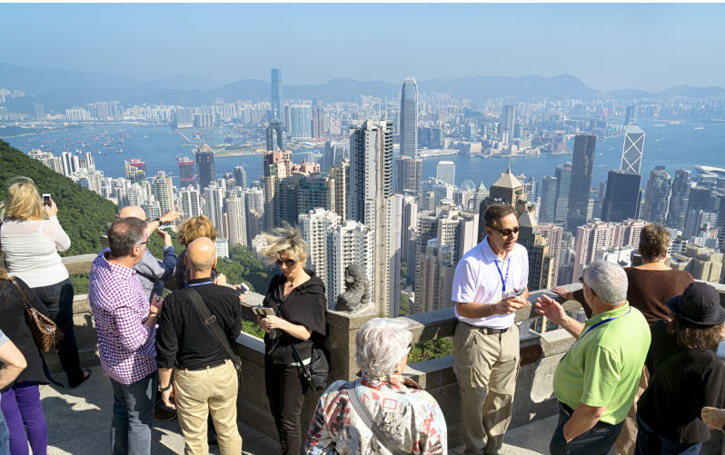 Western tourists rediscover Chinese mainland, HK