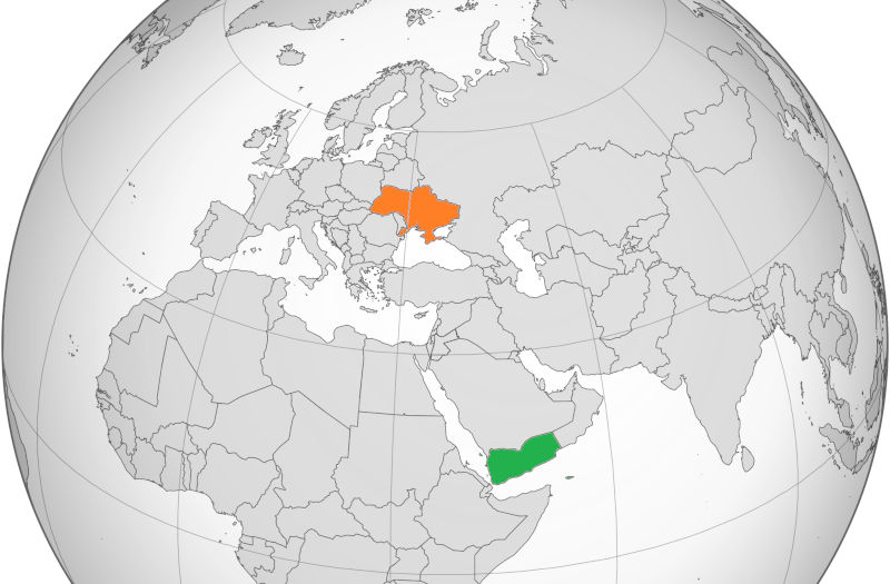 The human catastrophe in Yemen. What a contrast to our media focus on Ukraine