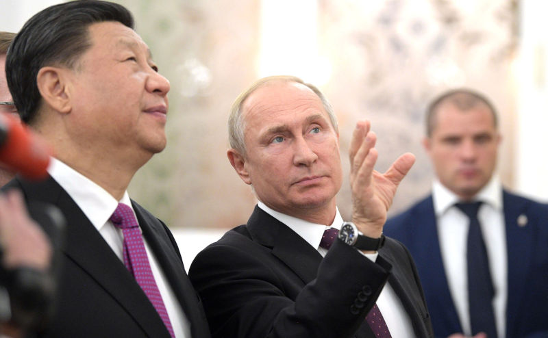 How Russia teaches China by counter example about the weaponisation of the global economy