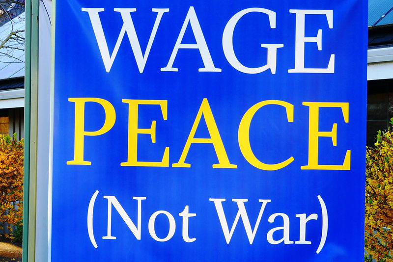Peace needs to be waged!