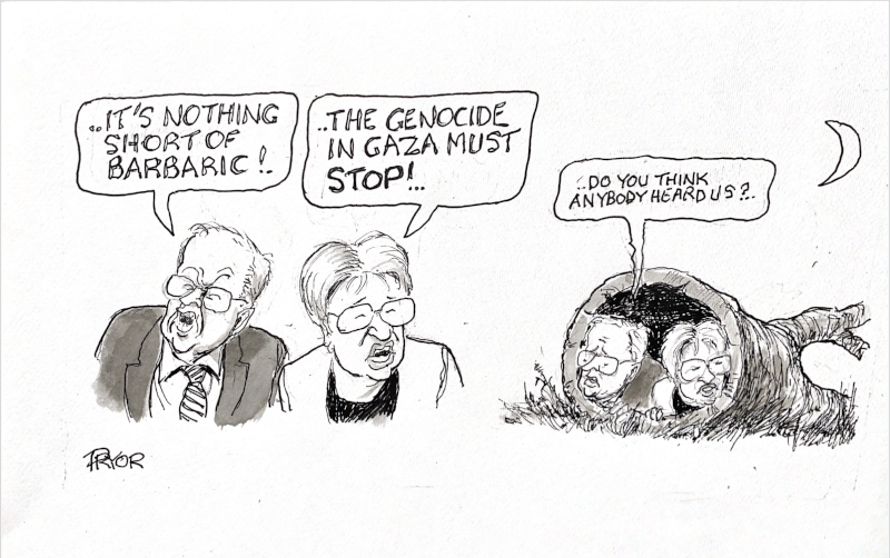 Do you think anyone heard us?