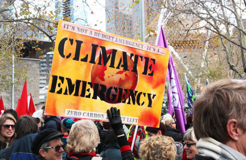 Climate emergency actions are needed not just promises