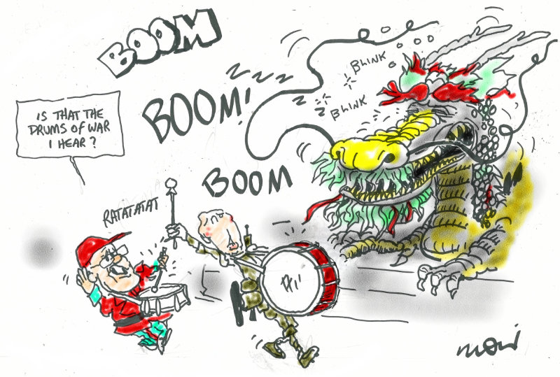 Time to silence the drums of war