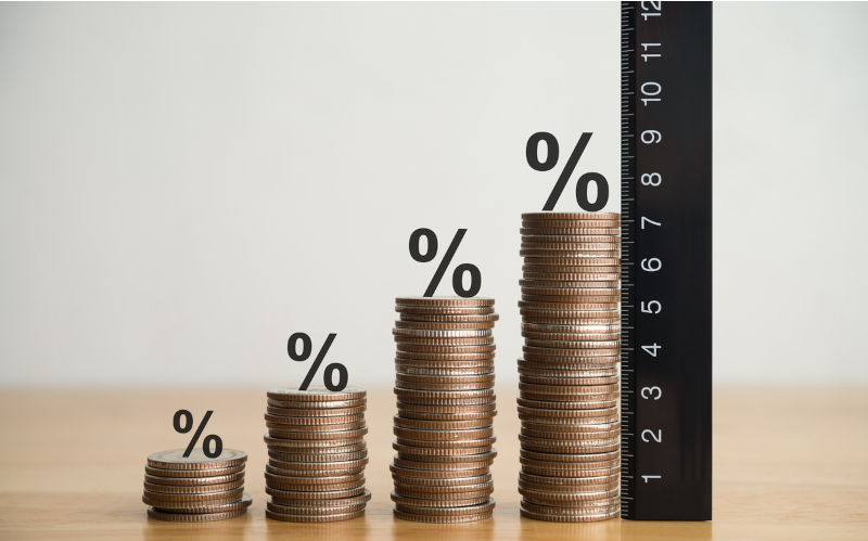 We’re going up in the financial world, but no one’s noticed