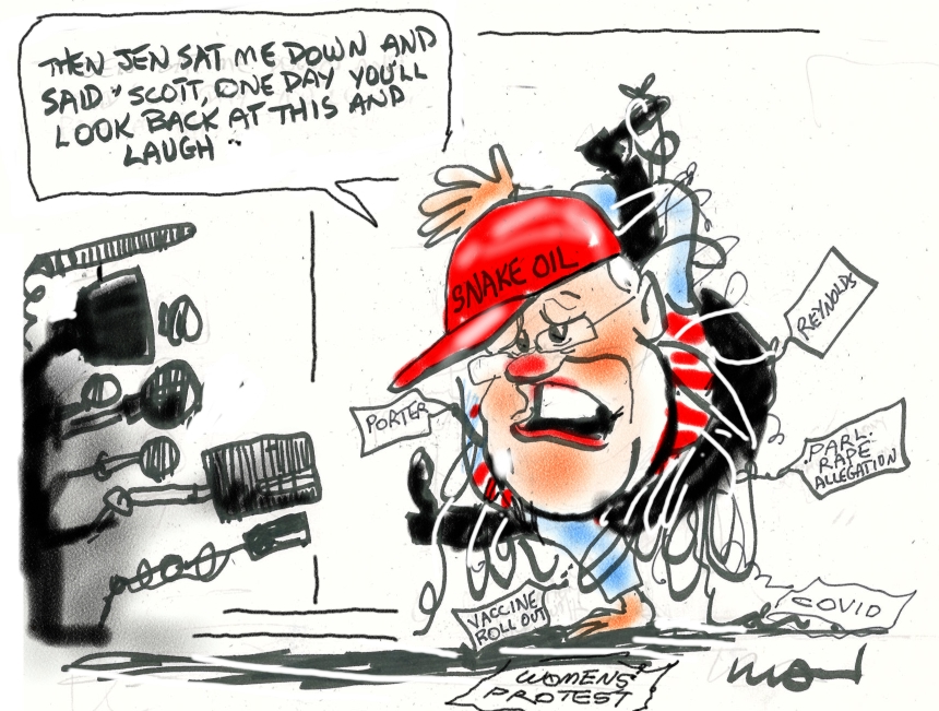 When does Scotty's frenzied marketing become counter productive?