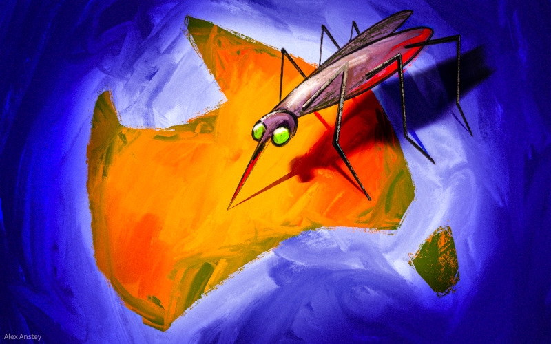 Rio Tinto mosquito