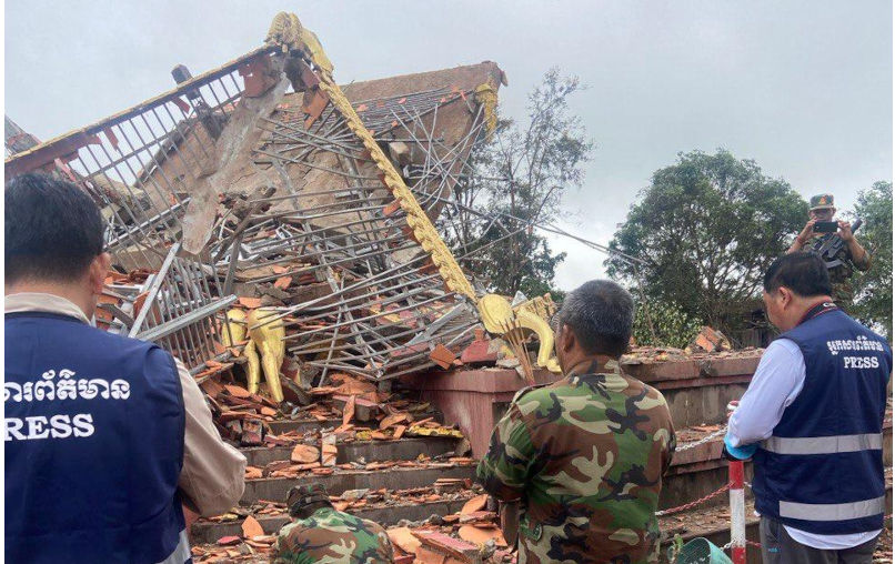 Yet another example of cultural vandalism by Thai military forces