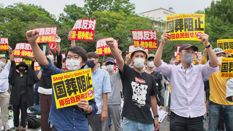 Whitewashing at Shinzo Abe’s state funeral