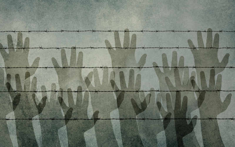 Prison hulks and river blades: fortress building in the climate-castrophe era