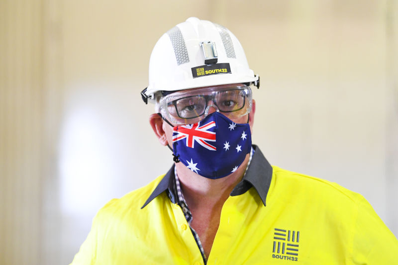 Scott Morrison’s constant disingenuous role play as tradesman and labourer